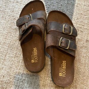 White Mountain FOOTBEDS women sandals size 8